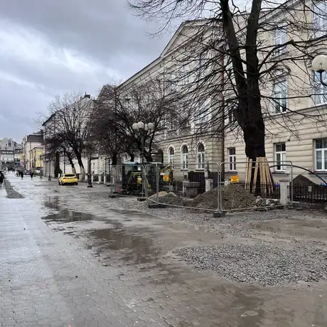 Przebudowa ul. Grunwaldzkiej w Rzeszowie [grudzień 2023] - fot 17